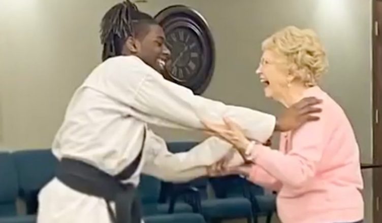 15-Year-old Karate Expert Teaches Moves to Seniors… The Reason is Shocking…