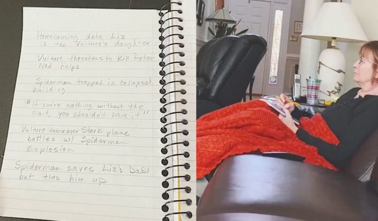 Adorable Grandmother Took Notes During 30 Marvel Superhero Films so She Can Relate to her Grandkids… See what are the notes…