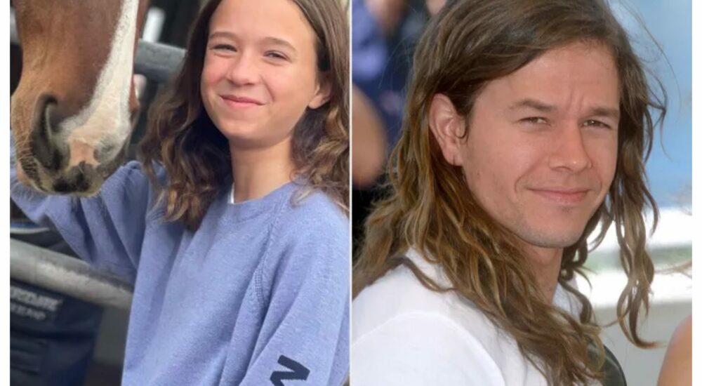 An old photo of Mark Wahlberg shows that he and his daughter Grace, who is 12 years old, have a very similar appearance…