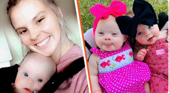 Mom of Rare Twins with Down Syndrome Shows How Beautiful They Are in Spite of Critics