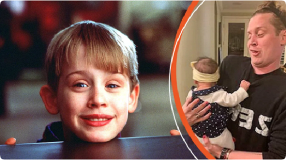 ‘Home Alone’s’ Macaulay Culkin Beams While Doing Fatherly Duties for Son He Shares with Co-star