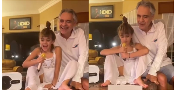 Andrea Bocelli and His Daughter Perform Beautiful Duet