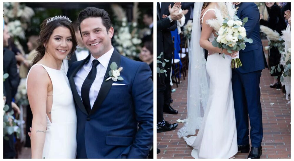 Brandon Barash, star of the soap opera “Days of Our Lives,” has just got married. BTW the wedding was inspired by ‘The Great Gatsby’… See more pics below…