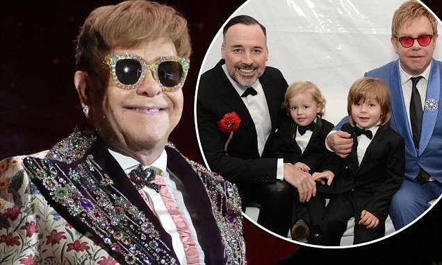 Elton John and David Furnish have stated that they will ‘fully support’ their sons if they decide to follow a career in music…