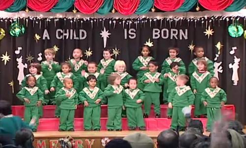Everyone was impatient to see kids performance, but couldn’t help laughing when they started to shake…
