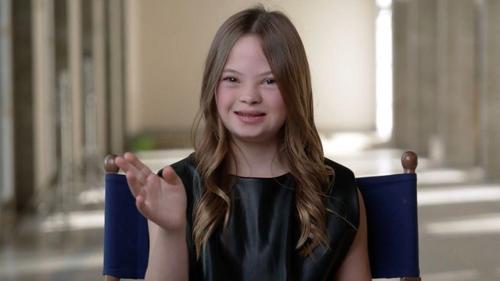 Girl with down syndrome who was abandoned by her parents at birth becomes an actress in a famous movie…