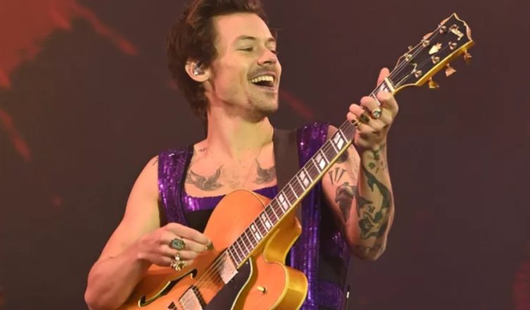 Harry Styles gives a fan the mic during a singalong and this happens…