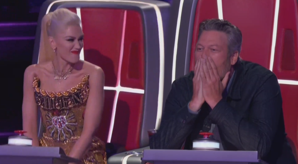 The Voice teen participant moves Gwen Stefani and causes coach Blake Shelton conflict with his performance…