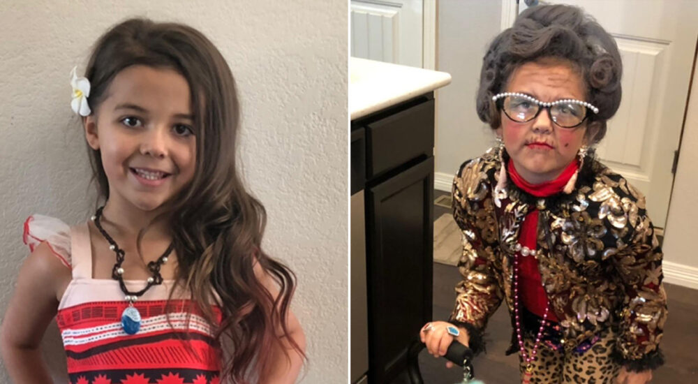 This 6-year-old girl requested to be costumed as a sassy 100-year-old grandma. Here’s why…