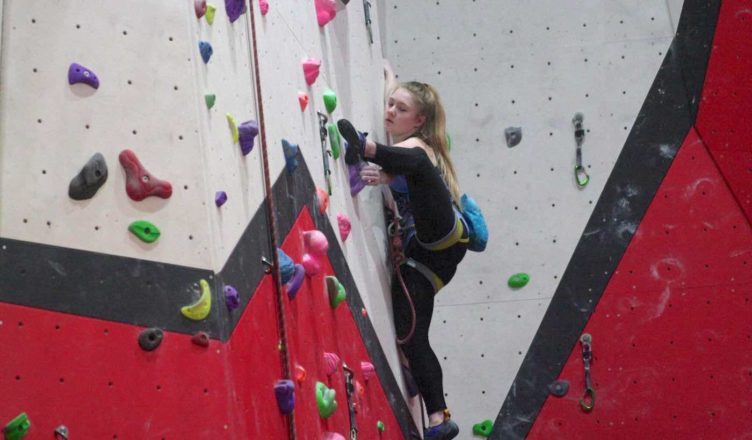 VIDEO: Bored in Quarantine, 15-Year-old Transforms Her Bedroom Wall into 8-Foot Climbing Structure… Inspiring…